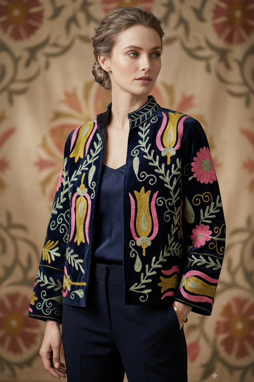 Blooming Jacket Same Model Reframed